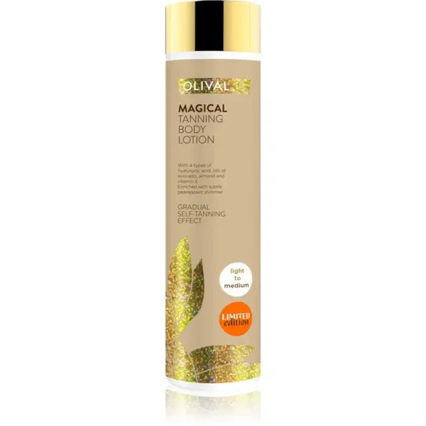Olival Magical samoopaľovacie telové mlieko odtieň Light to Medium 200 ml