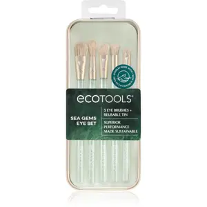 EcoTools Sea Gems Eye Set sada štetcov na líčenie očí