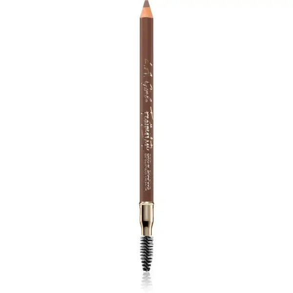 L.A. Girl Cosmetics Featherlite dlhotrvajúca ceruzka na obočie s kefkou odtieň Soft Brown 1.1 g