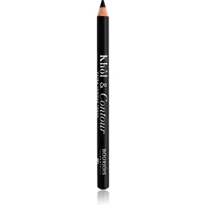 Bourjois Khôl & Contour Extra Longue Tenue dlhotrvajúca ceruzka na oči odtieň 001 Noir-issime 1.2 g