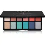 L.A. Girl Cosmetics Fanatic paletka očných tieňov odtieň Wanderlust 12x1 g