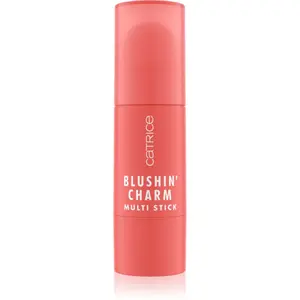 Catrice Blushin' Charm Multi Stick lícenka s rozjasňovačom v tyčinke odtieň 020 Coral Cutie 5.5 g