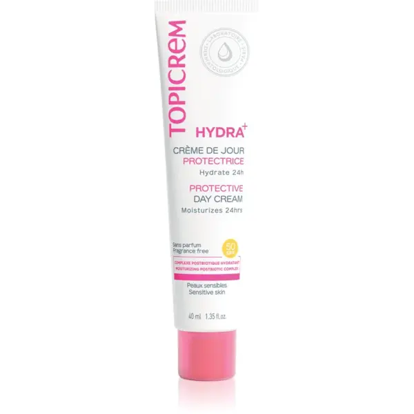 Topicrem Hydra+ Protective Day Cream ochranný denný krém SPF 50+ 40 ml