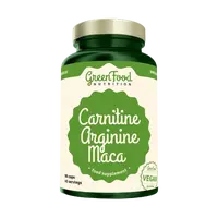 GREENFOOD NUTRITION Carnitín+Arginín+Maca 90 kapsúl