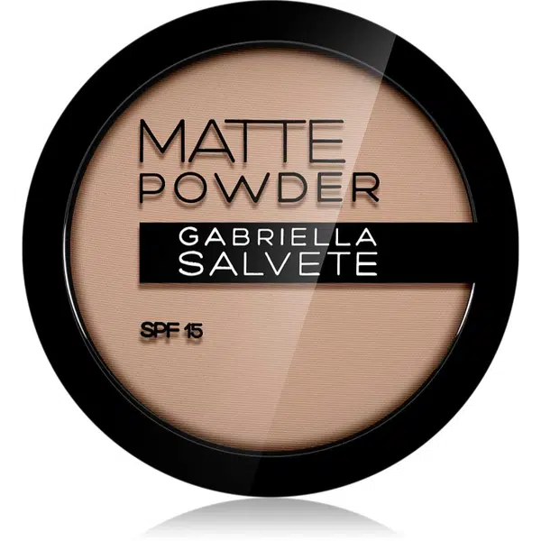 Gabriella Salvete Matte Powder zmatňujúci púder SPF 15 odtieň 03 8 g