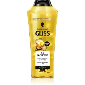 Schwarzkopf Gliss Oil Nutritive vyživujúci šampón s olejom 400 ml