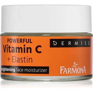 Farmona Dermiss Powerful Vitamin C + Elastin pleťový krém pre rozjasnenie a hydratáciu 50 ml