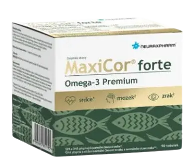 SVUS PREVENTAN Maxicor forte omega-3 premium 90 ks