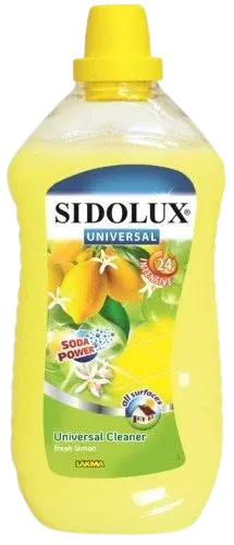 SIDOLUX Universal Soda Power s vôňou Fresh lemon 1 l