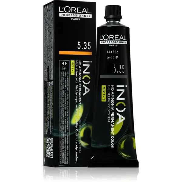 L’Oréal Professionnel Inoa permanentná farba na vlasy bez amoniaku odtieň 5.35 60 ml