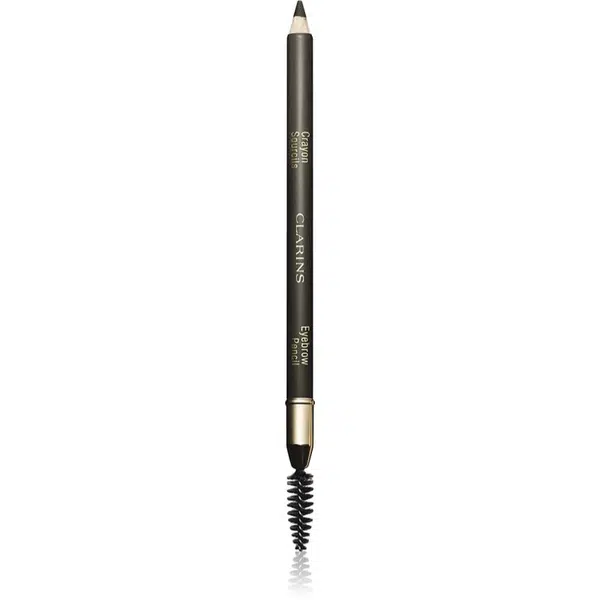 Clarins Eyebrow Crayon Sourcils ceruzka na obočie s kefkou odtieň 01 - Dark Brown 1,1 g