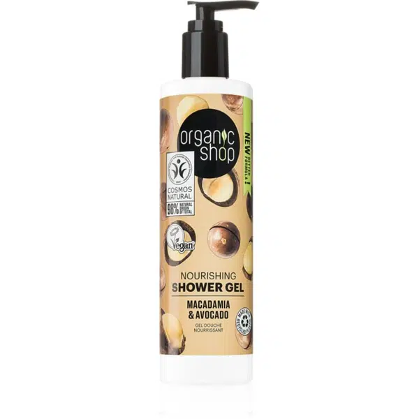 Organic Shop Macadamia & Avocado vyživujúci sprchový gél 280 ml