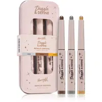 Barry M Dazzle & Define Metallic Crayon metalická ceruzka na oči výhodné balenie 3 x 1,4 g