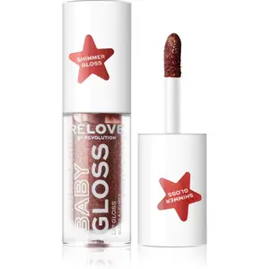 Revolution Relove Baby Gloss Shimmer trblietavý lesk na pery odtieň Shimmer Autumn 1.8 ml