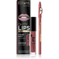 Eveline Cosmetics OH! my LIPS Matt sada na pery 15 2 ks