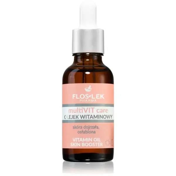 FlosLek Pharma Multivit Care pleťový olej pre zrelú pleť 30 ml