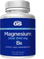 GS Magnesium citrát 1340 mg B6 567 g