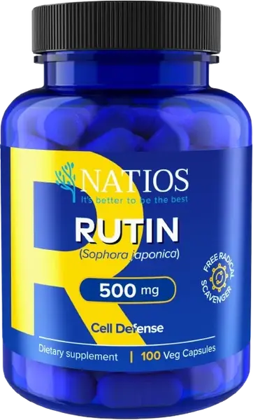 NATIOS Rutin (Sophora japonica) 500 mg 100 kapsúl