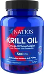 NATIOS Krill Oil Omega-3 Phospholipids with Choline and Astaxanthin 500 mg 60 kapsúl