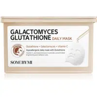 Some By Mi Galactomyces Glutathione Daily Mask Pack rozjasňujúca plátienková maska veľké balenie 30 ks