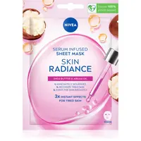 NIVEA Skin Radiance rozjasňujúca plátienková maska 1 ks