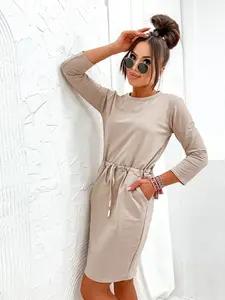 Resti Women's knee-length fabric dress