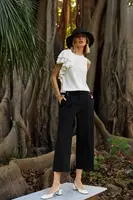 Marisse WOMEN'S PANTS L-SP-4629 BLACK