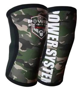 POWER SYSTEM Návleky na kolená Camo L/XL