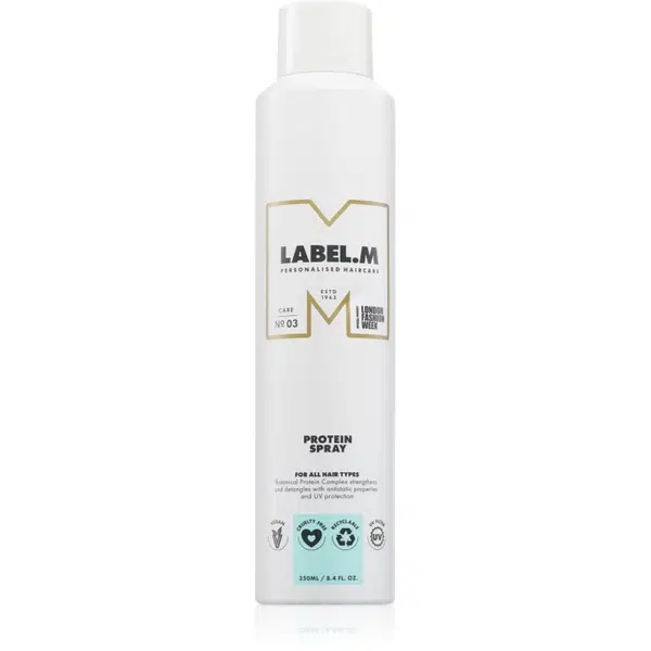 label.m Protein Spray sprej na vlasy pro snadné rozčesání vlasů 250 ml