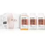 Revox B77 PLEX Hair Rebuilding System Professional Set sada pro barvené a poškozené vlasy pro profesionální použití 3x260 ml
