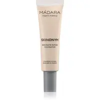 MÁDARA Skinonym Semi-Matte Peptide dlouhotrvající make-up s peptidy odstín #15 Stone 30 ml