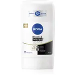 NIVEA Black & White Invisible Silky Smooth tuhý antiperspirant 50 ml