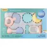 Canpol babies Pastels chrastítko s kousátkem dárková sada 0m+