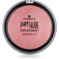 essence pure NUDE baked pudrová tvářenka odstín 07 Cool Coral 7 g