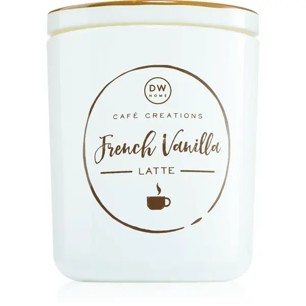 DW Home Cafe Creations French Vanilla Latte vonná svíčka 264 g