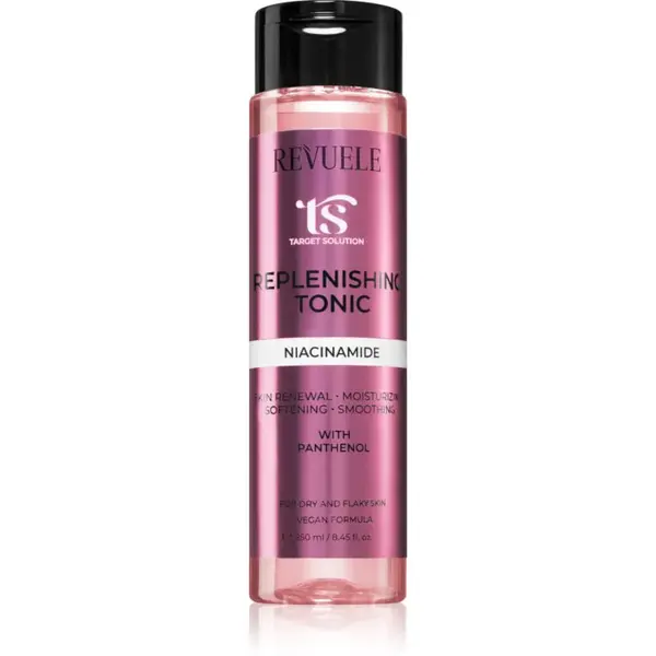 Revuele Target Solution Replenishing Tonic zjemňující a hydratační tonikum na obličej 250 ml