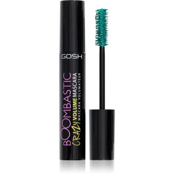 GOSH COPENHAGEN Boombastic objemová řasenka odstín 007 Crazy Green 13 ml