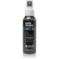 milk_shake® Icy Blond Toning Spray sprej neutralizující žluté tóny 100 ml