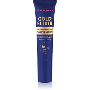 Dermacol Gold Elixir hloubkově obnovující sérum s kaviárem 12 ml