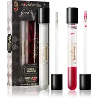 Revolution X Alice in Wonderland sada na rty odstín The Queens Lip Duo 1 ks
