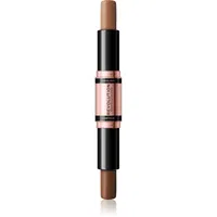 Makeup Revolution Fast Base oboustranná konturovací tyčinka odstín Dark 2x4.3 g