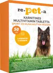 Repeta karnitínové multivitamínové tablety pre športové a pracovné psy 50 ks
