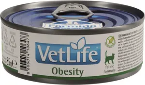 Vet Life Cat Obesity konzerva 85 g