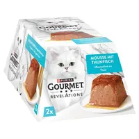Gourmet Revelations paštéta s omáčkou pre mačky - tuniak 2 x 57 g