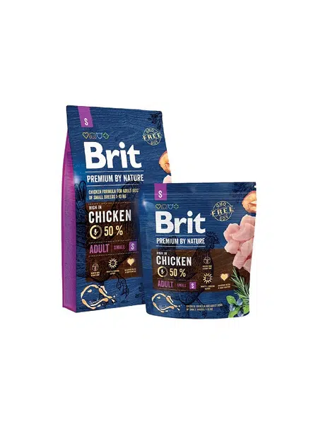 Brit Premium by Nature Adult S 8 kg