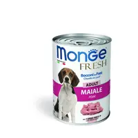 Monge Dog Fresh Adult konzerva - vepřové 400 g