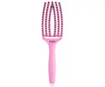 Kartáč Olivia Garden Fingerbrush Combo Medium Pink Tokyo - sytě růžový (ID1897) + dárek zdarma