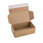 20 ks - Krabice poštovní hnědá 204x114x76 s lepicí a odtrhávací páskou