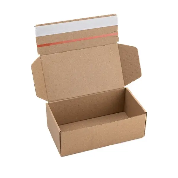 20 ks - Krabice poštovní hnědá 204x114x76 s lepicí a odtrhávací páskou