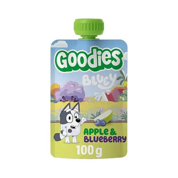 GOODIES Kapsička bluey jablko borůvka 100 g